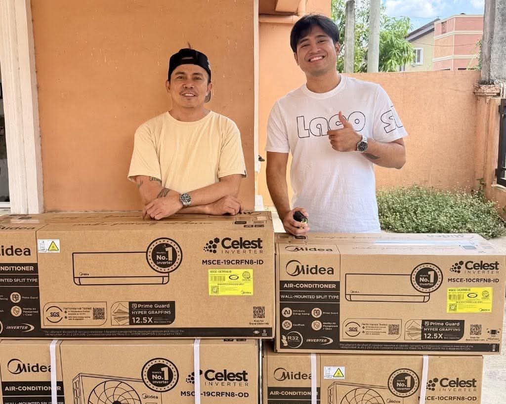 Several Midea Celest units delivered to one customer